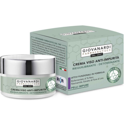Крем для жирної шкіри обличчя Giovanardi Crema viso anti-impurita 50 ml